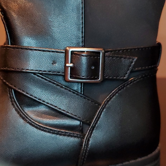 Arizona Jean Co Memory Foam Black Boots Samantha - Picture 9 of 10